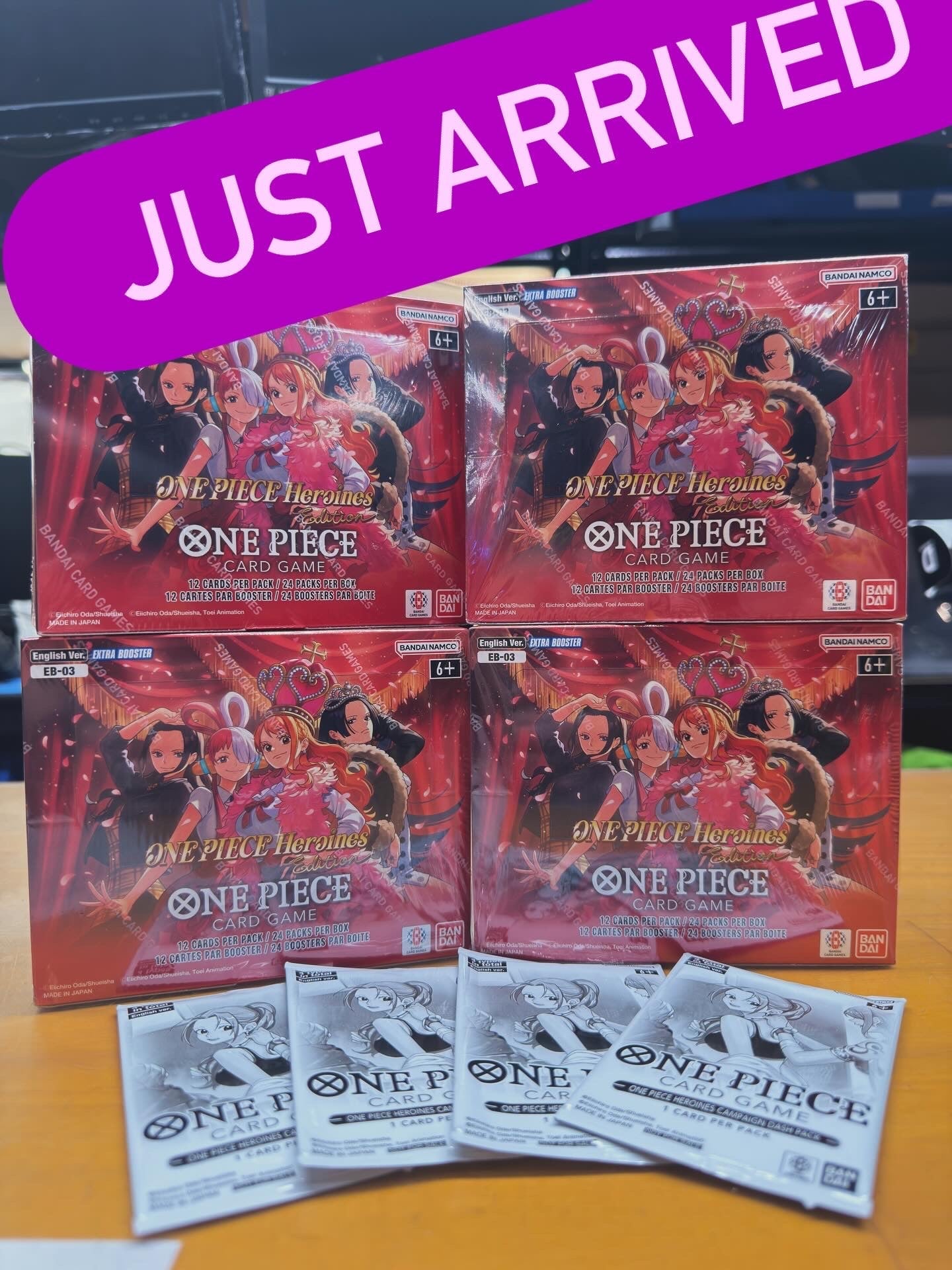 ONE PIECE EB‑03 English Booster Box – Limited Stock Now Available
