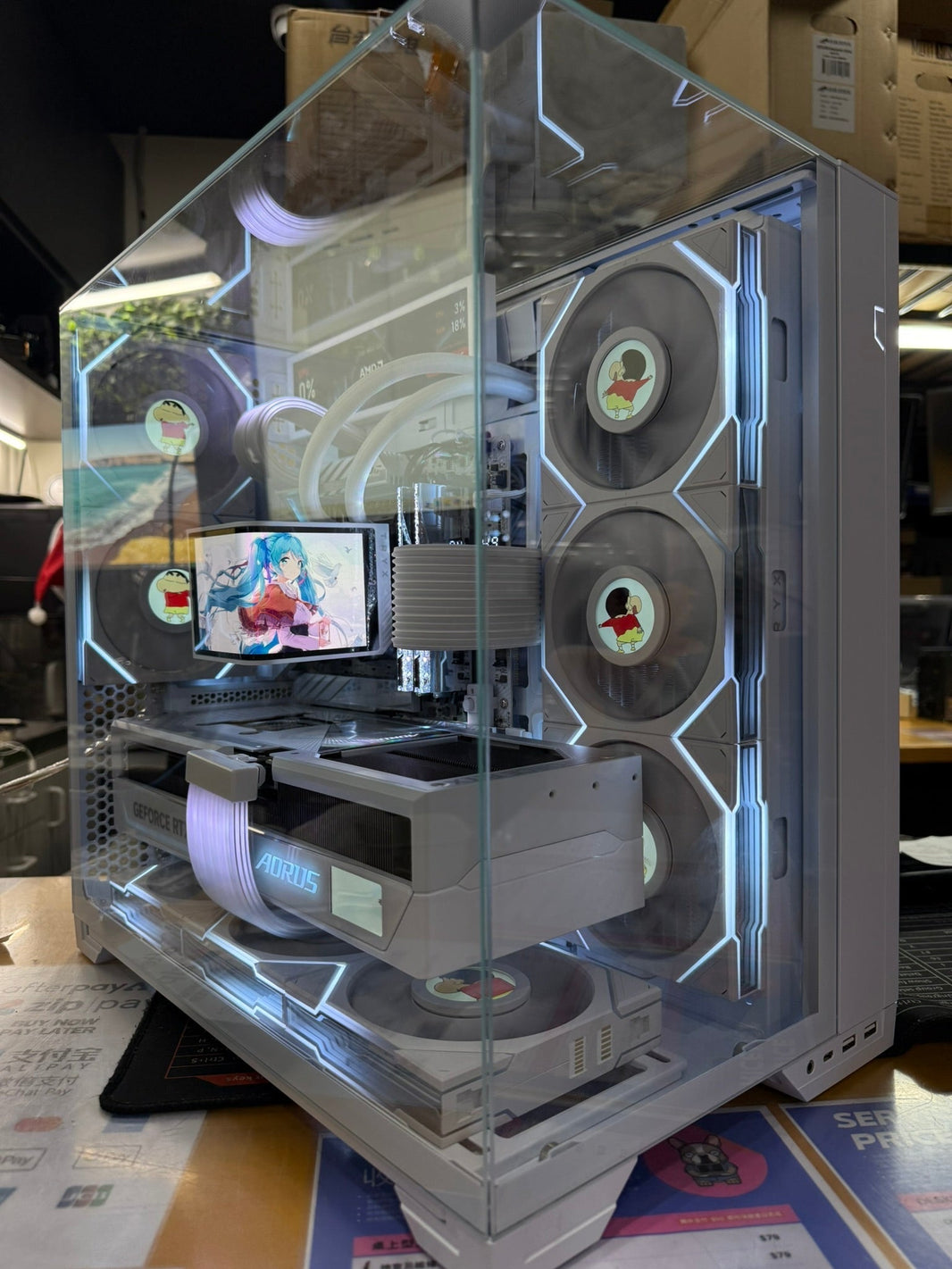 Lian Li O11 Vision All White