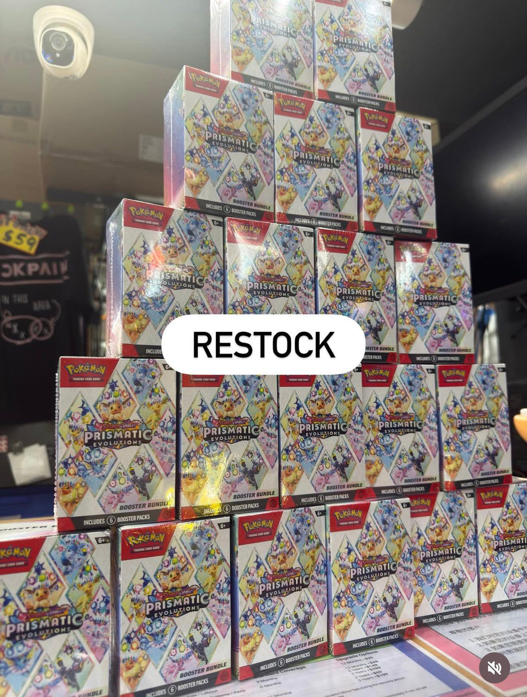 Pokémon Prismatic Evolution Restock – Brisbane