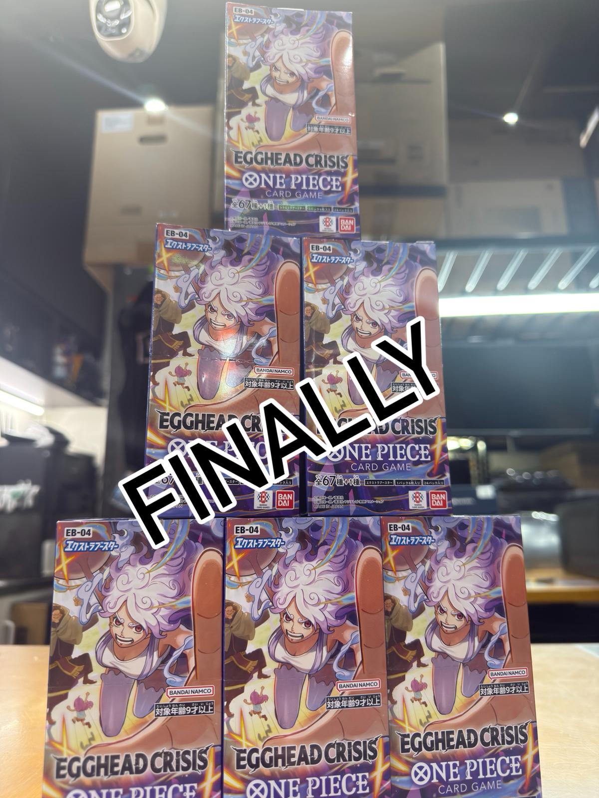 Japanese ONE PIECE EB‑04 Egghead Crisis – In Stock Brisbane