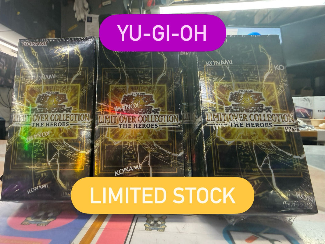 Yu-Gi-Oh! OCG Duel Monsters Limit Over Collection - The Heroes JP Edition RESTOCK!